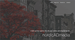 Desktop Screenshot of nordicadmedia.com